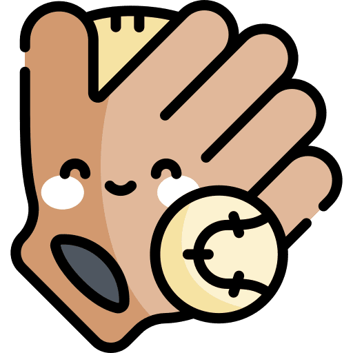 Baseball team sports sports and competition equipment icon