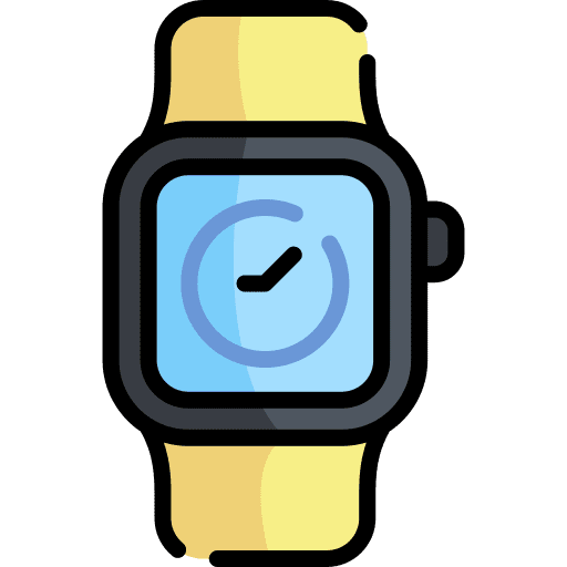 Smartwatch wristwatch electronics device icon