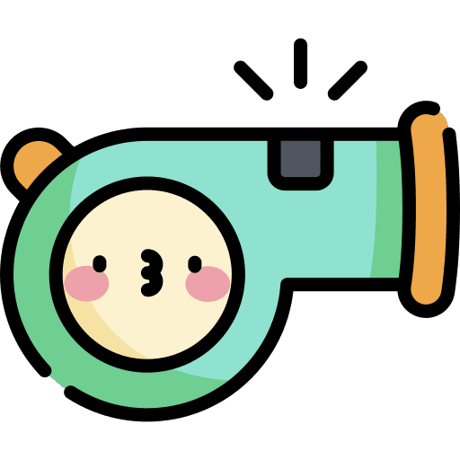 Whistle tool musical instrument whistle icon
