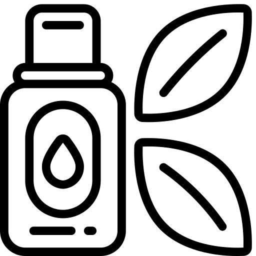 Essential oil spa essential oil spa and relax icon