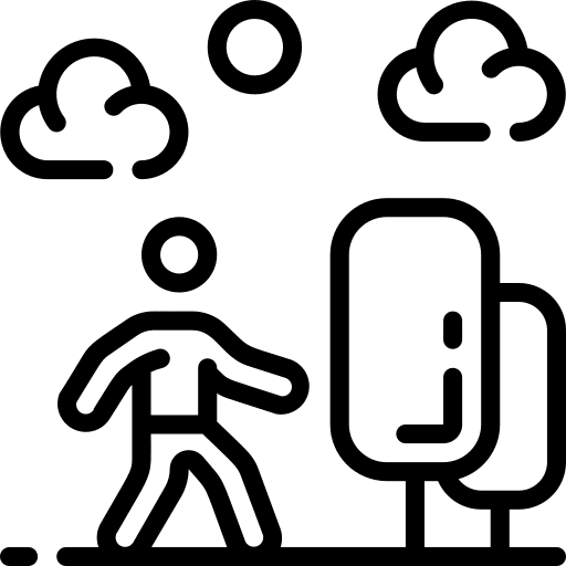 Walk walk of fame leisure relax icon