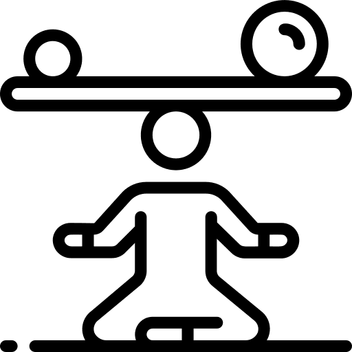 Balance balance sport wellness icon