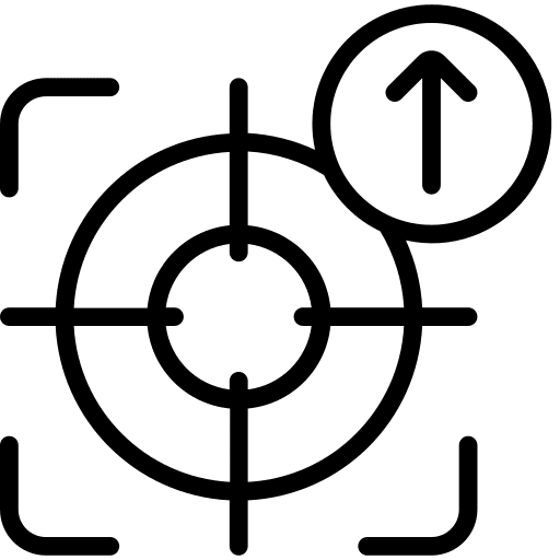 Focus auto focus interface auto icon