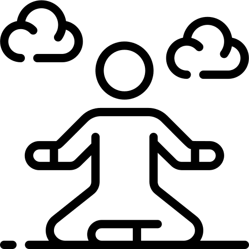 Meditation meditation wellness people icon