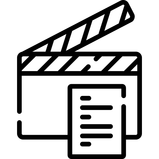 Screenplay screenplay files and folders documents icon