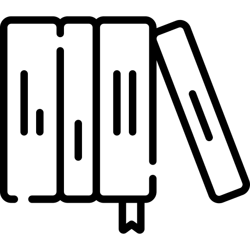 Books library literature reading icon