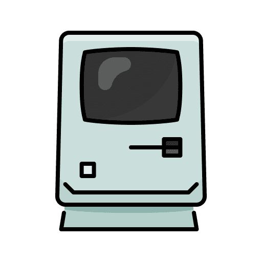 Macintosh electronic computer macintosh icon