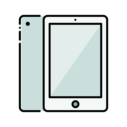 Ipad ipad tablet touch screen icon