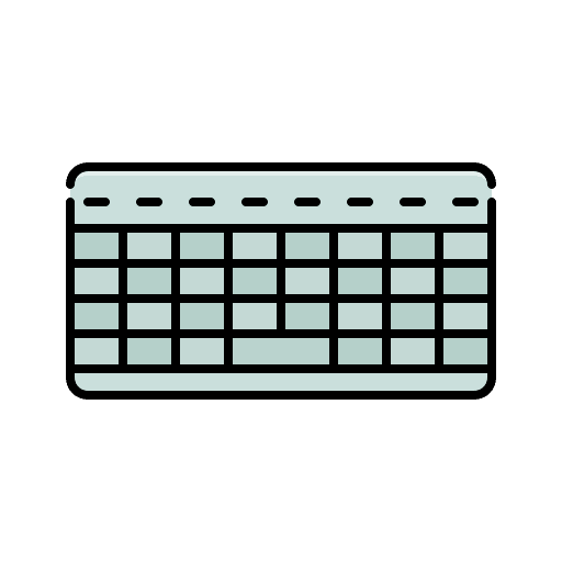 Keyboard electronics technology keyboard icon