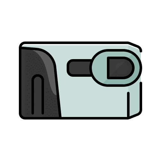 Qicktake electronics photo camera technology icon