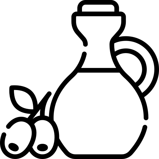Olive oil dippel oil food and restaurant food icon