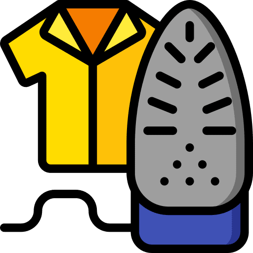 Ironing electronics laundry housework icon