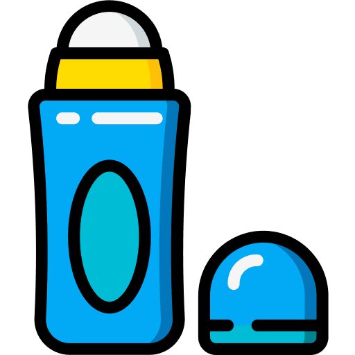 Deodorant cosmetics hygiene personal care icon