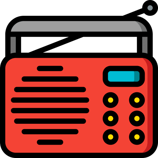 Radio technology radio antenna radio icon