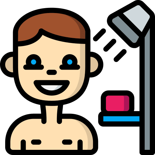 Shower shower people wellness icon