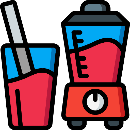 Smoothie blender diet healthy food icon