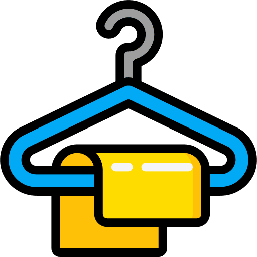 Hanger clothing wardrobe closet icon