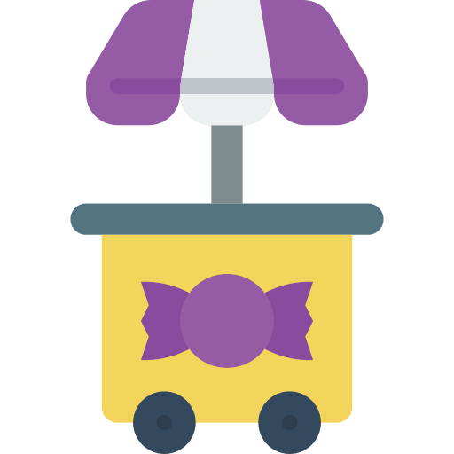 Sweet sweet market shop icon