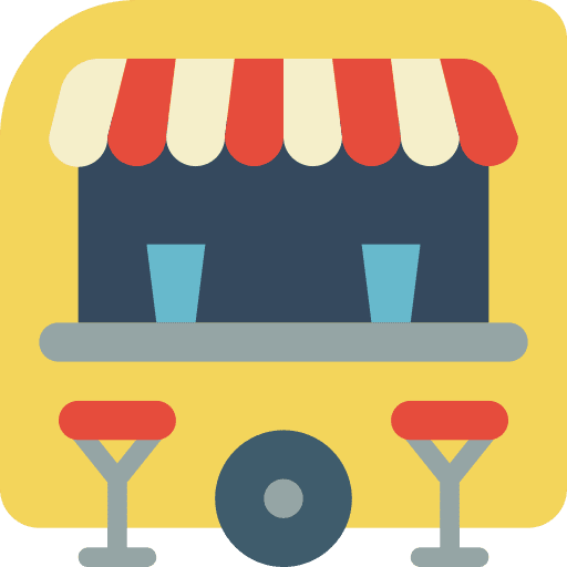 Bar commerce market drinks icon