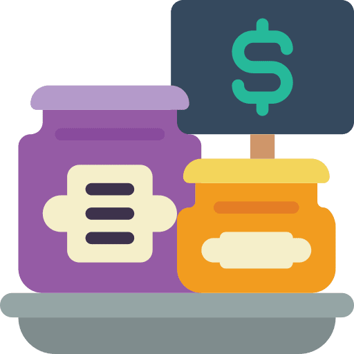 Preserves preserves dollar jam icon