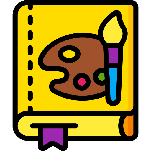 Book art education knowledge icon