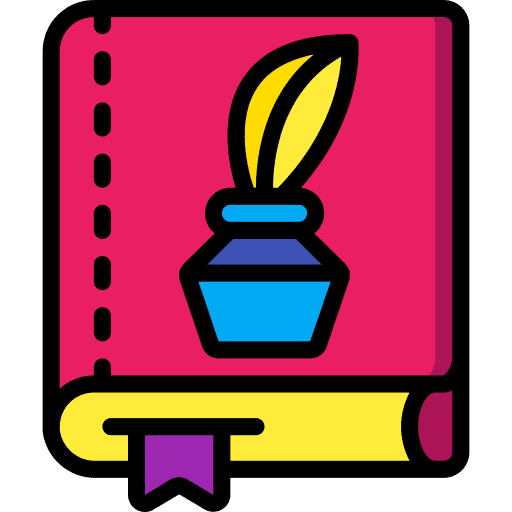 Book education poetry reading icon