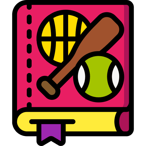 Book reading book sports icon