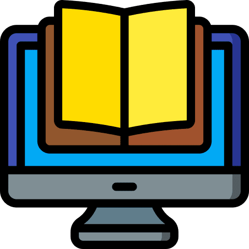 Ebook knowledge book education icon
