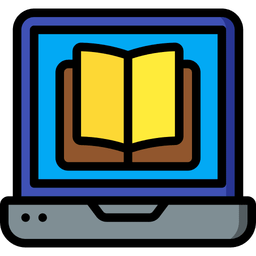 Ebook book literature library icon