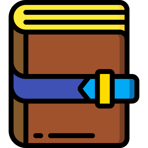 Book knowledge learning study icon