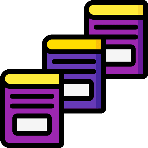 Book knowledge literature education icon