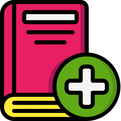 Book education knowledge learning icon