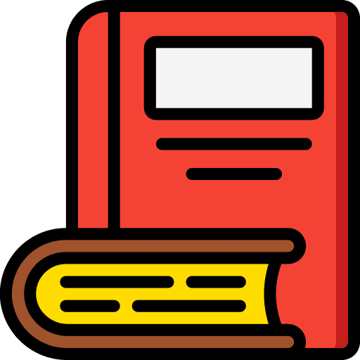 Book library learning literature icon