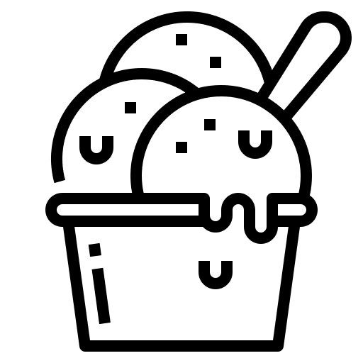 Ice cream summer sweet ice cream icon