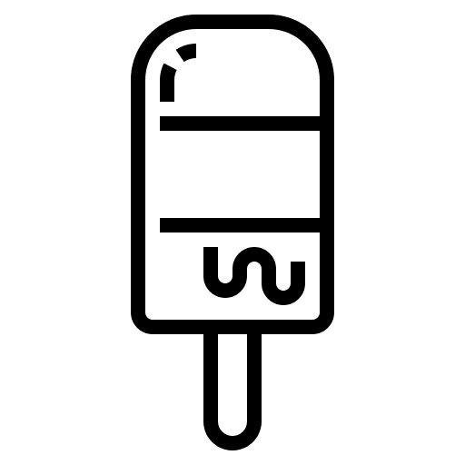 Ice cream popsicle summer summertime icon