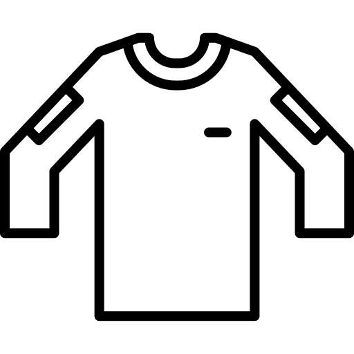 Long sleeve long sleeve clothing garment icon