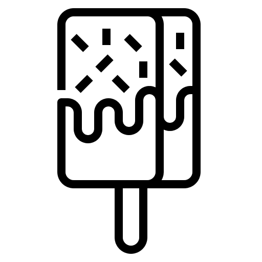 Popsicle food and restaurant ice cream summer icon