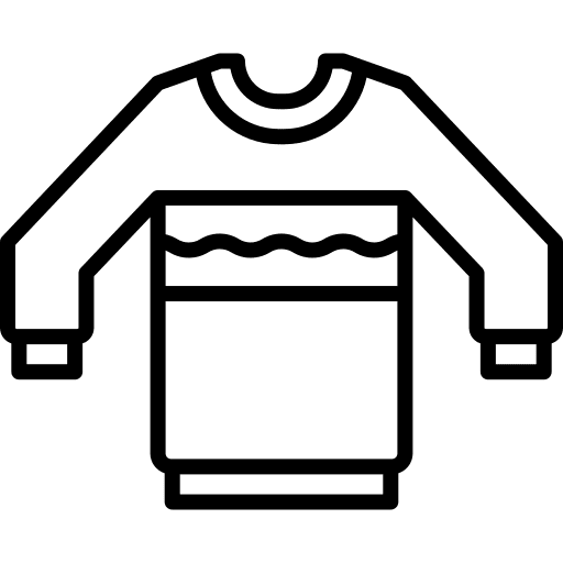 Sweater fashion jersey shirt icon