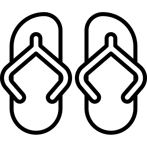 Flip flops flip flops shoe footwear icon