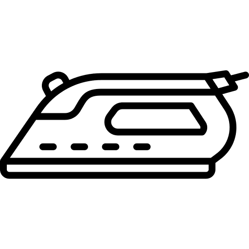 Iron laundry fashion electronics icon