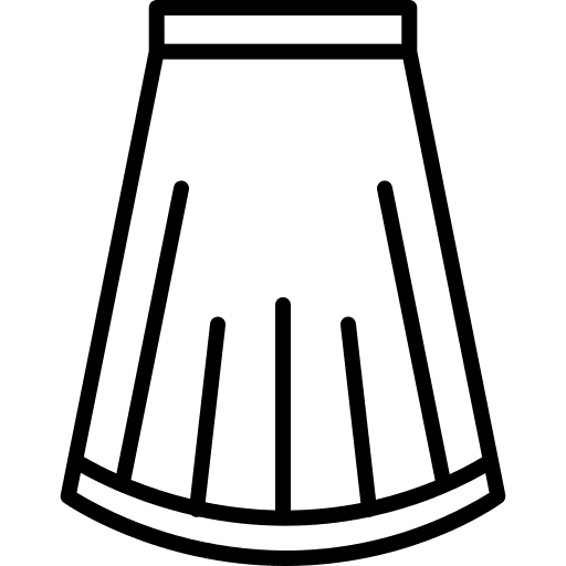 Skirt clothing feminine woman icon