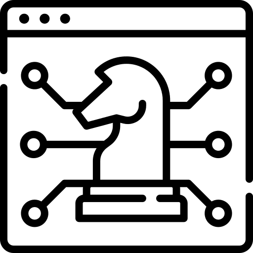 Digital strategy chess digital strategy icon
