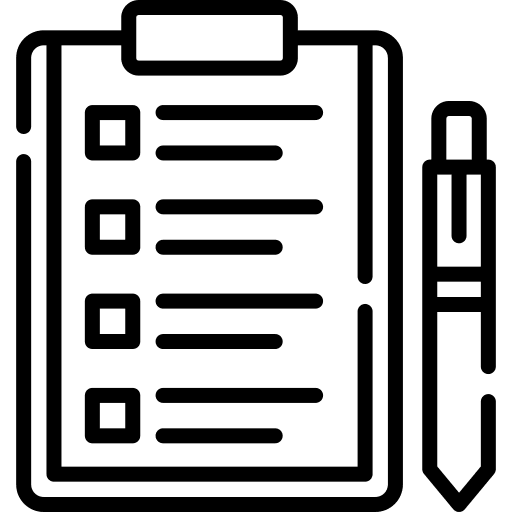 Evaluation ui paper evaluation icon