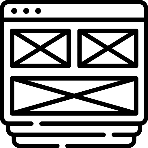 Mockup internet ui browser icon