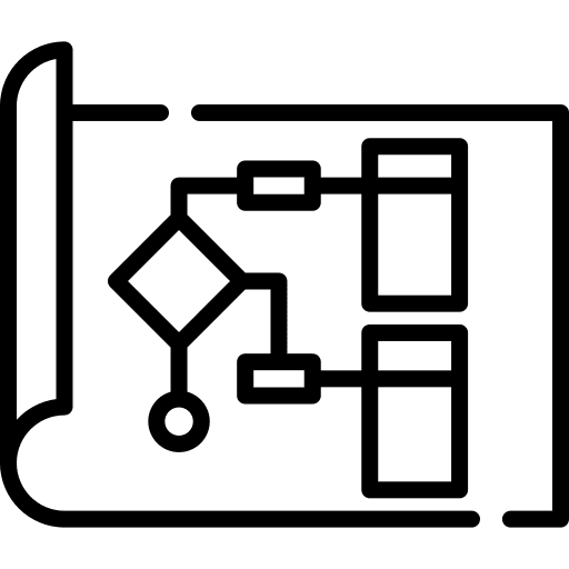 Flow chart hierarchical structure organization chart sports and competition icon