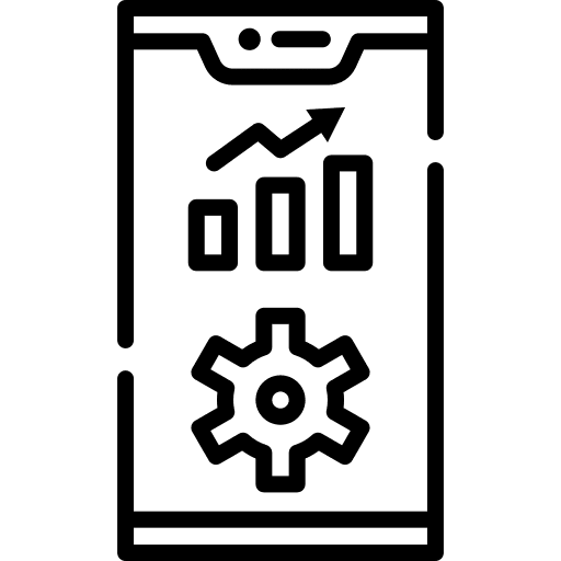 Optimization smartphone electronics ui icon