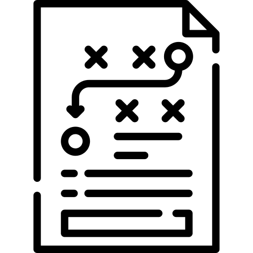 Strategy ui seo and web sport icon