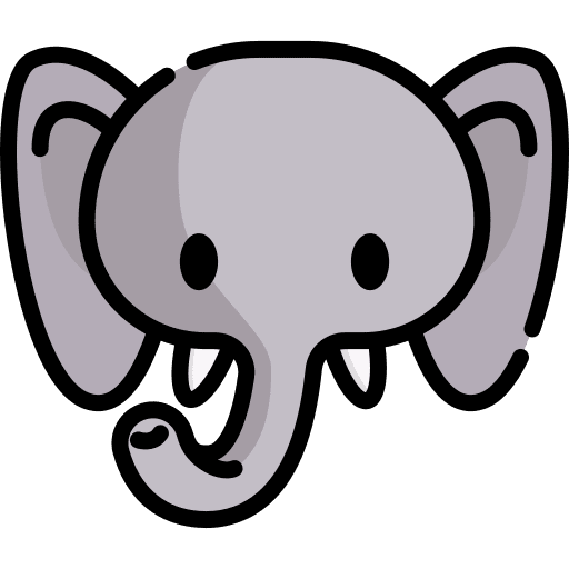 Elephant animals elephant zoologic icon