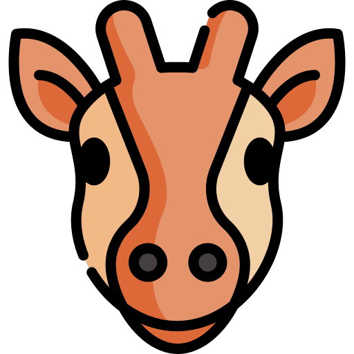 Giraffe wild life animals giraffe icon