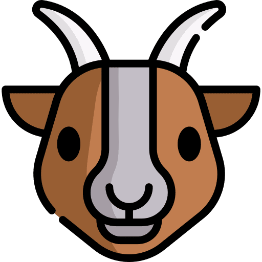 Goat sheep animals mammal icon